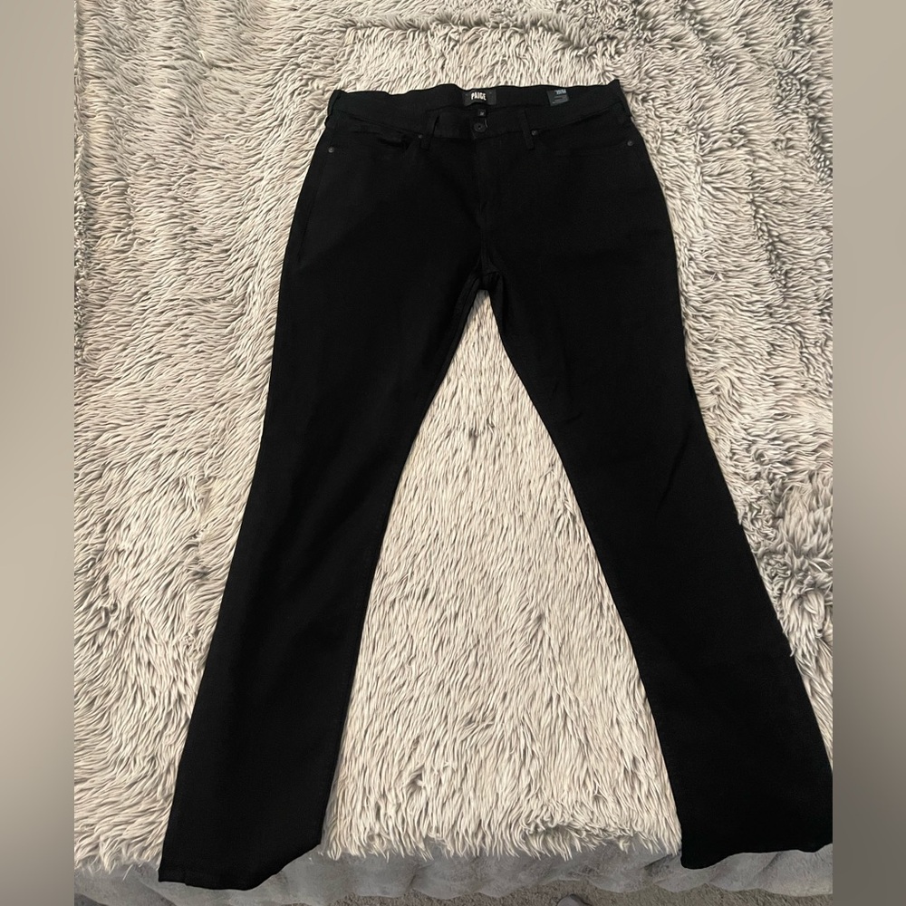 Men’s Paige Jeans, black size 34 lightly used